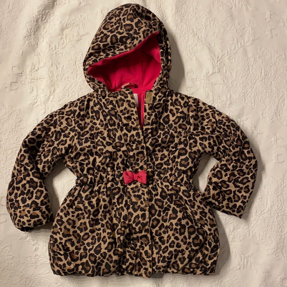 Toddler girl Sz 4T hooded jacket.